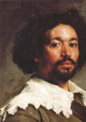 Diego Velazquez Juan de Pareja (detail) (df01) Sweden oil painting art